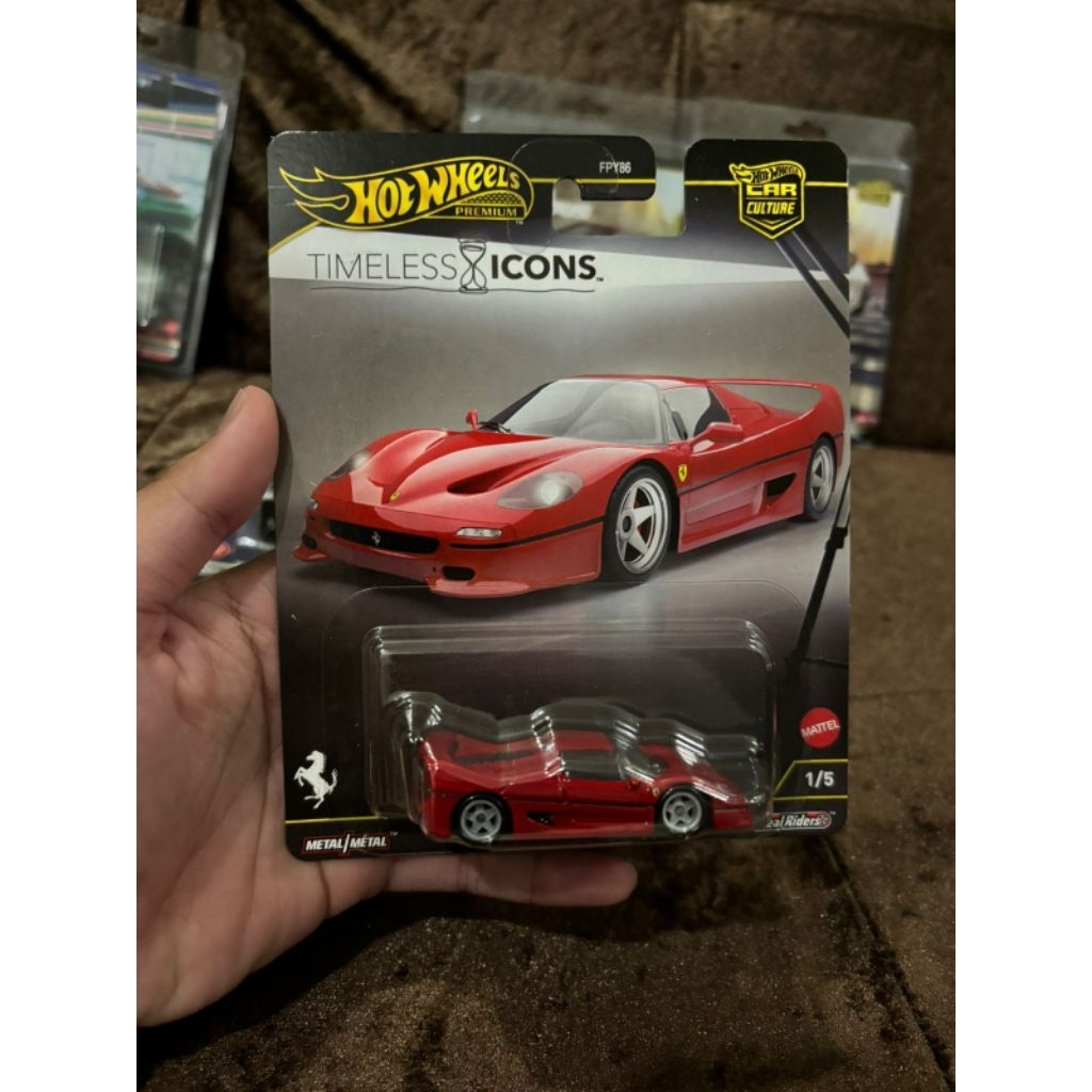 hotwheels premium Ferrari f50
