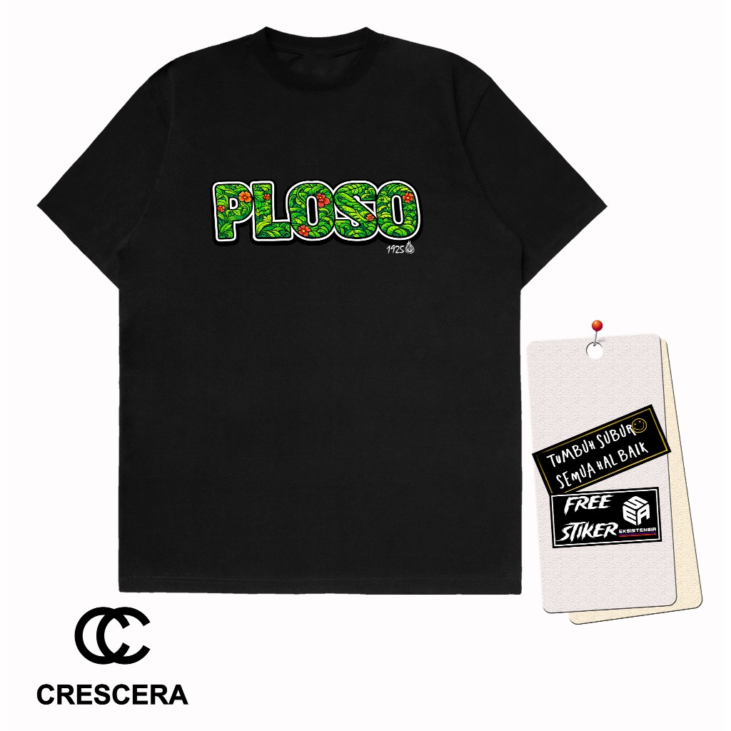 Kaos Ploso I Kaos Desain Ploso I Kaos Pondok Pesantren Ploso Katun Combed 24s Premium