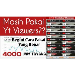 APLIKASI PENAMBAH VIEW YUTUB MULTI TAP