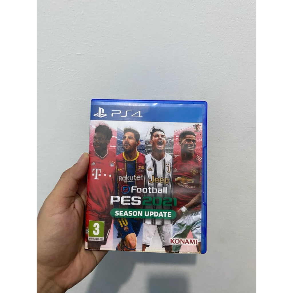 PS4 PES 2021 BD KASET GAME PS 4 PES 21 bluray disc