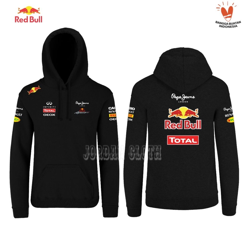 Hoodie Jaket Sweater Team Red Bull Racing F1
