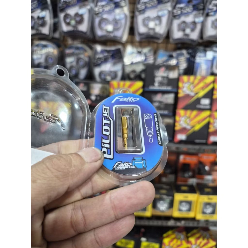 pilot jet faito honda vario beat scoopy karbu standar 35 38 40 42 45 48