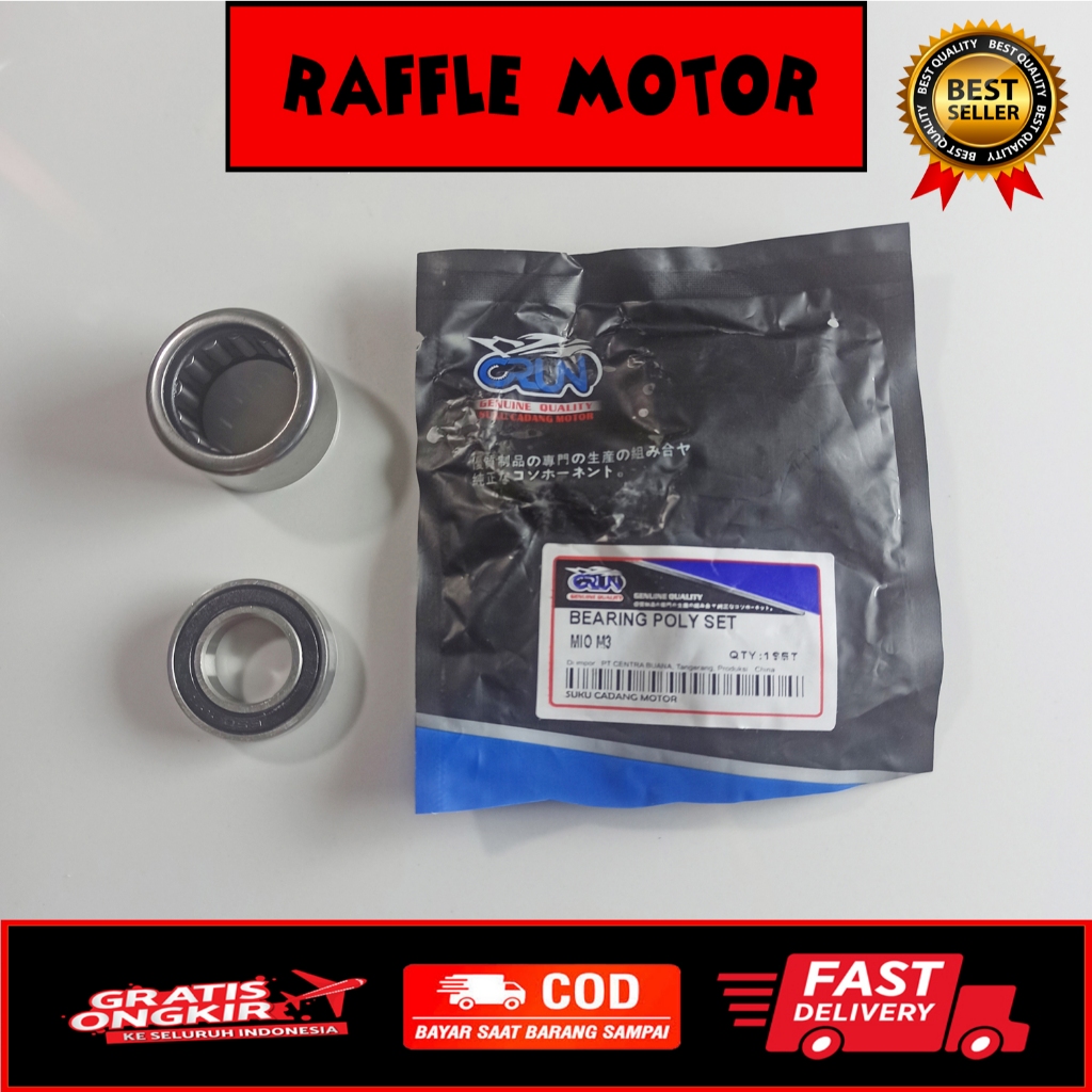 CRUN BEARING PULLY CVT M3. LAHER POLI YAMAHA MIO M3. MIO S. MIO 125. XRIDE 125