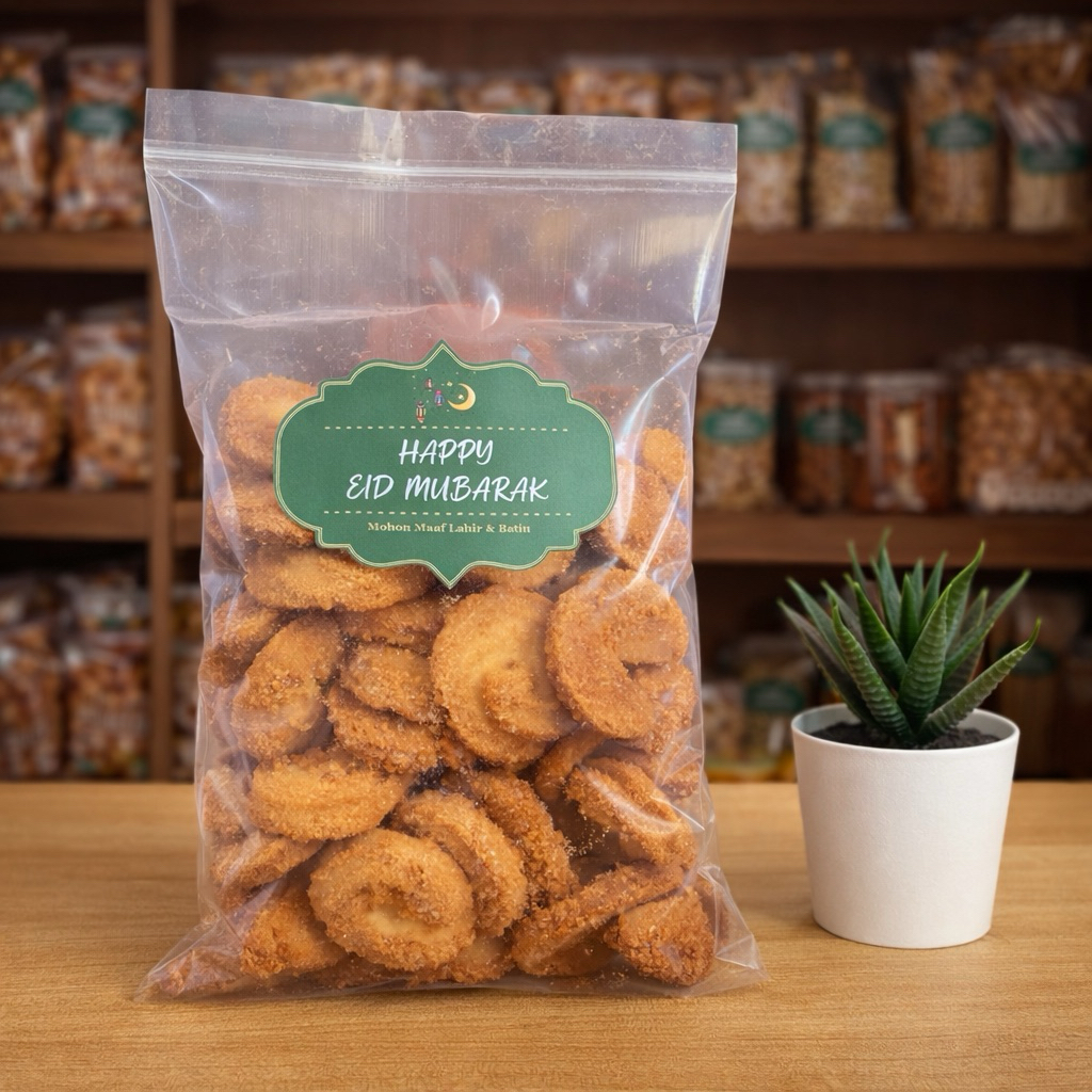 Monde Butter Cookies RE-packing Kemasan 500gr - Spesial Kue Lebaran