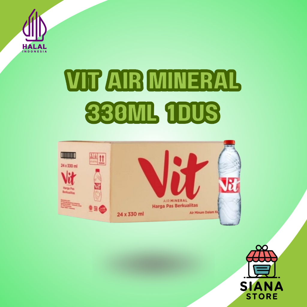Vit Air Mineral 1 Dus (330 ml x 24 Botol)