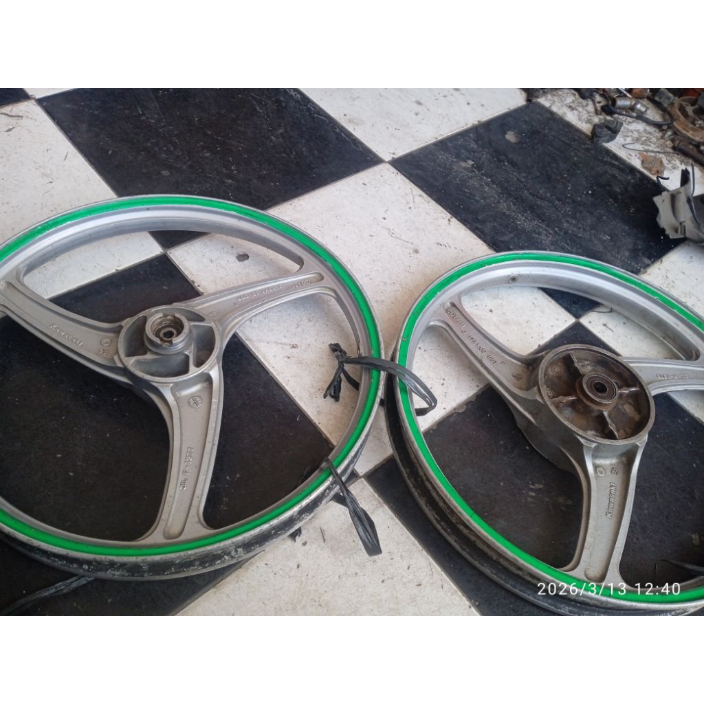 velg racing kaze r,blitz r, zx enkei original kawasaki