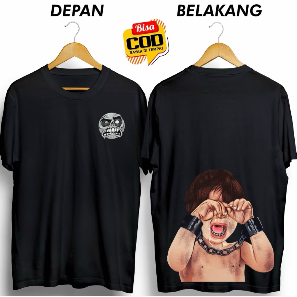 KAOS DISTRO PRIA ANAK KECIL NANGIS DIBORGOL