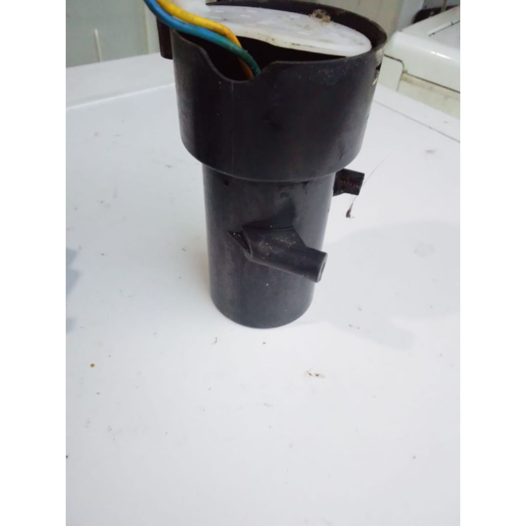 KAPASITOR CBB65 12uF MESIN CUCI SANKEN TOP LOADING MAGIC WASH SERIES AW-S807