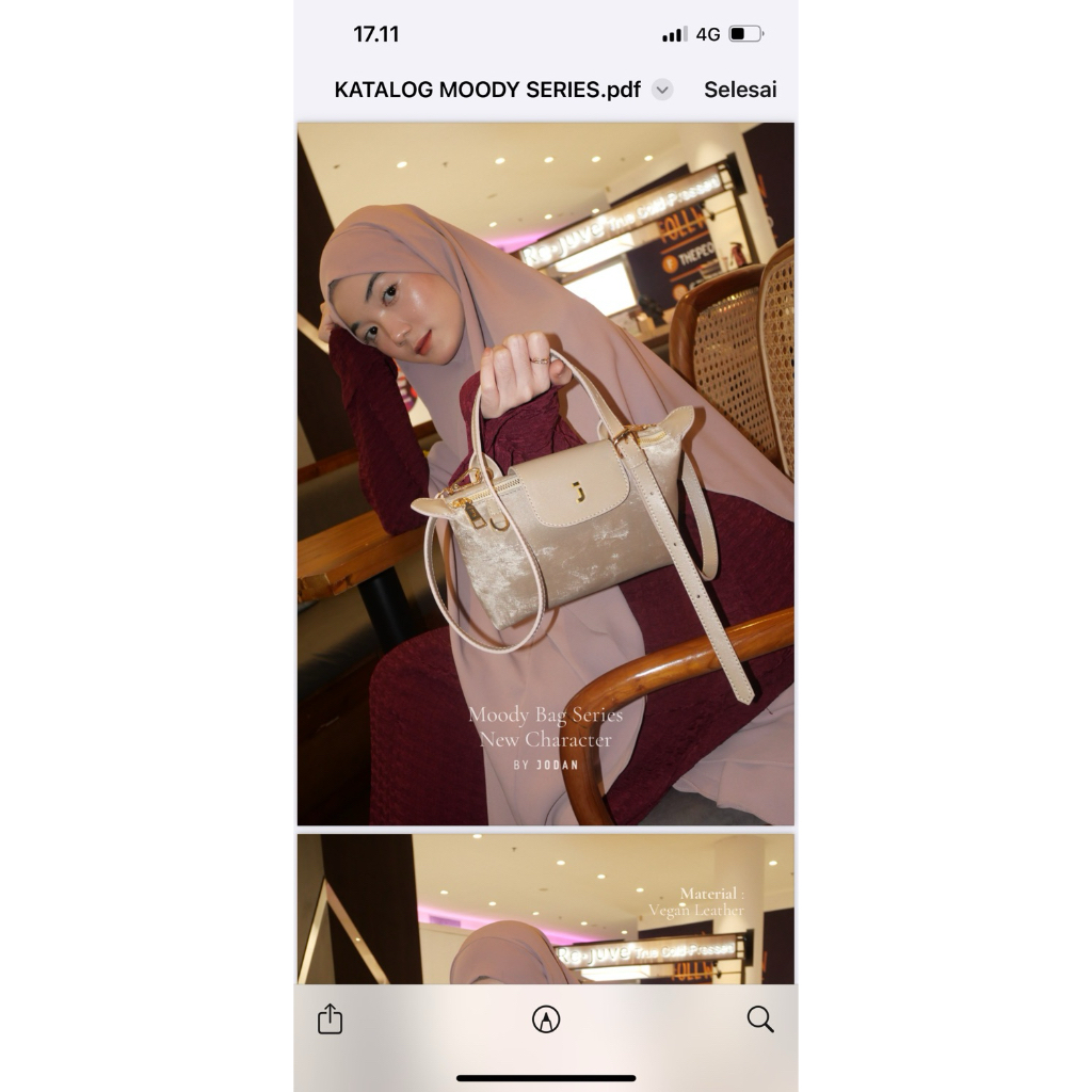 Ready  Moody Bag Haze series by Jodan | tas selempang mini mewah eksklusif by jodan