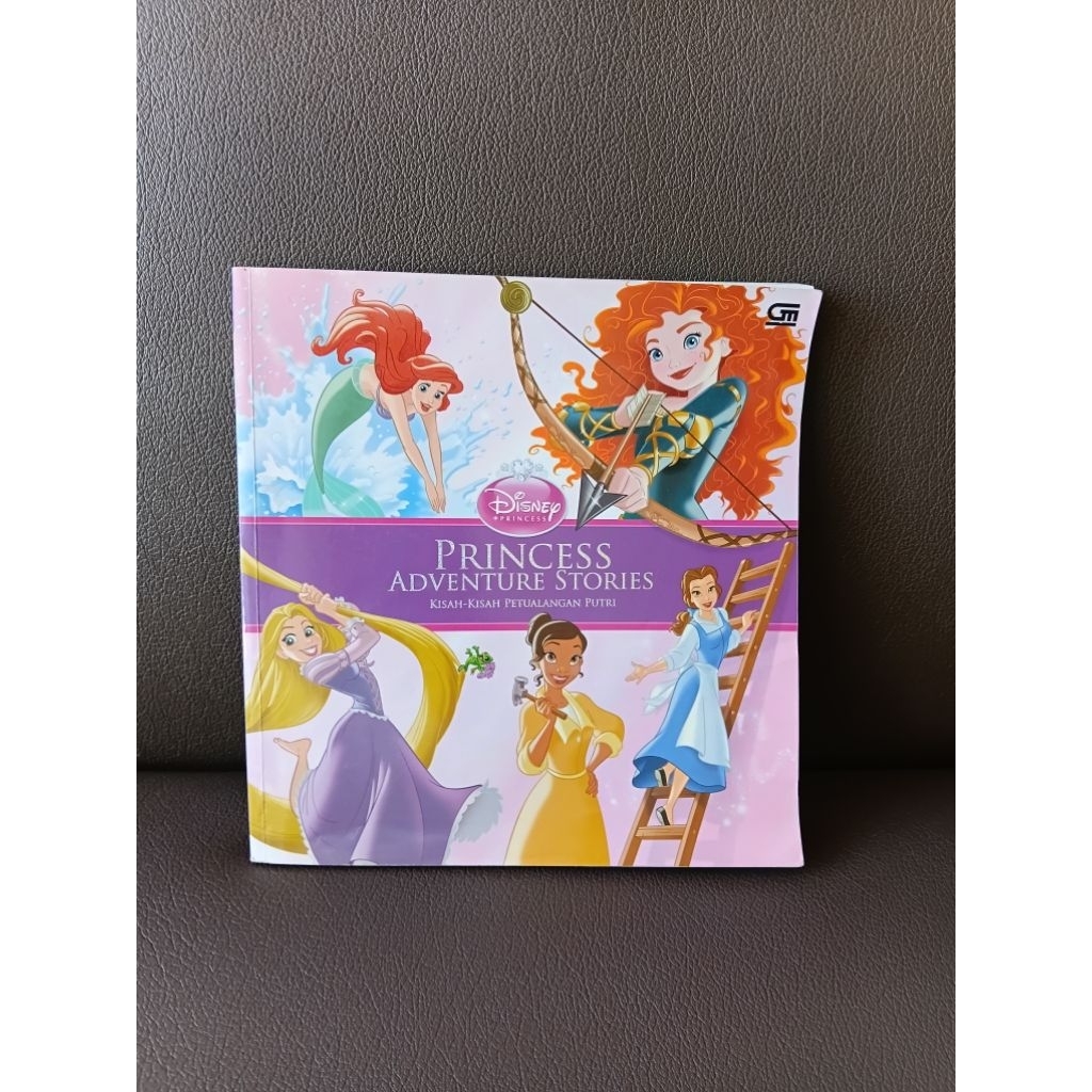 buku dongeng cerita anak disney princess adventure stories