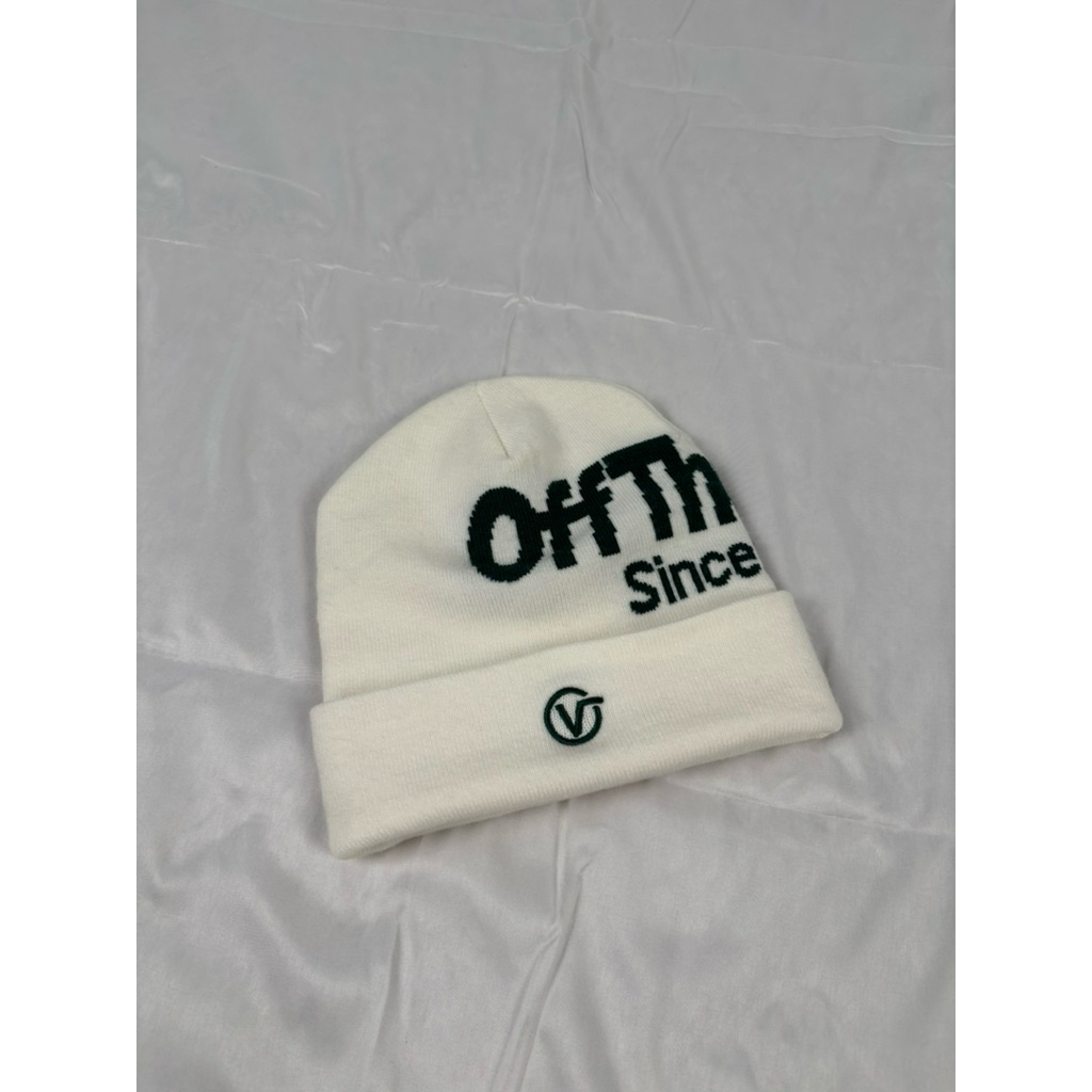 Vans White Beanie Cap