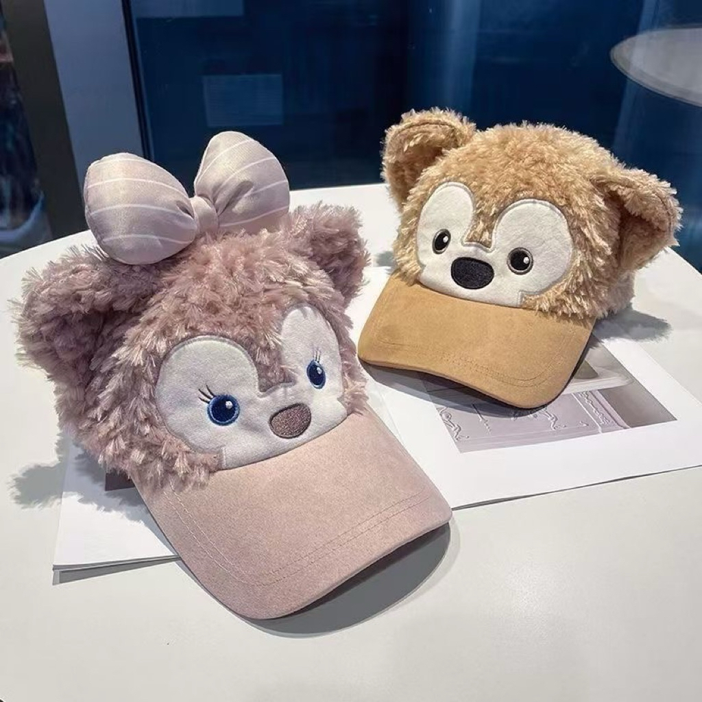 [PREORDER Duffy & ShellieMay] Topi Baseball Plush – Cute Duffy & ShellieMay Winter Plush Baseball Ca