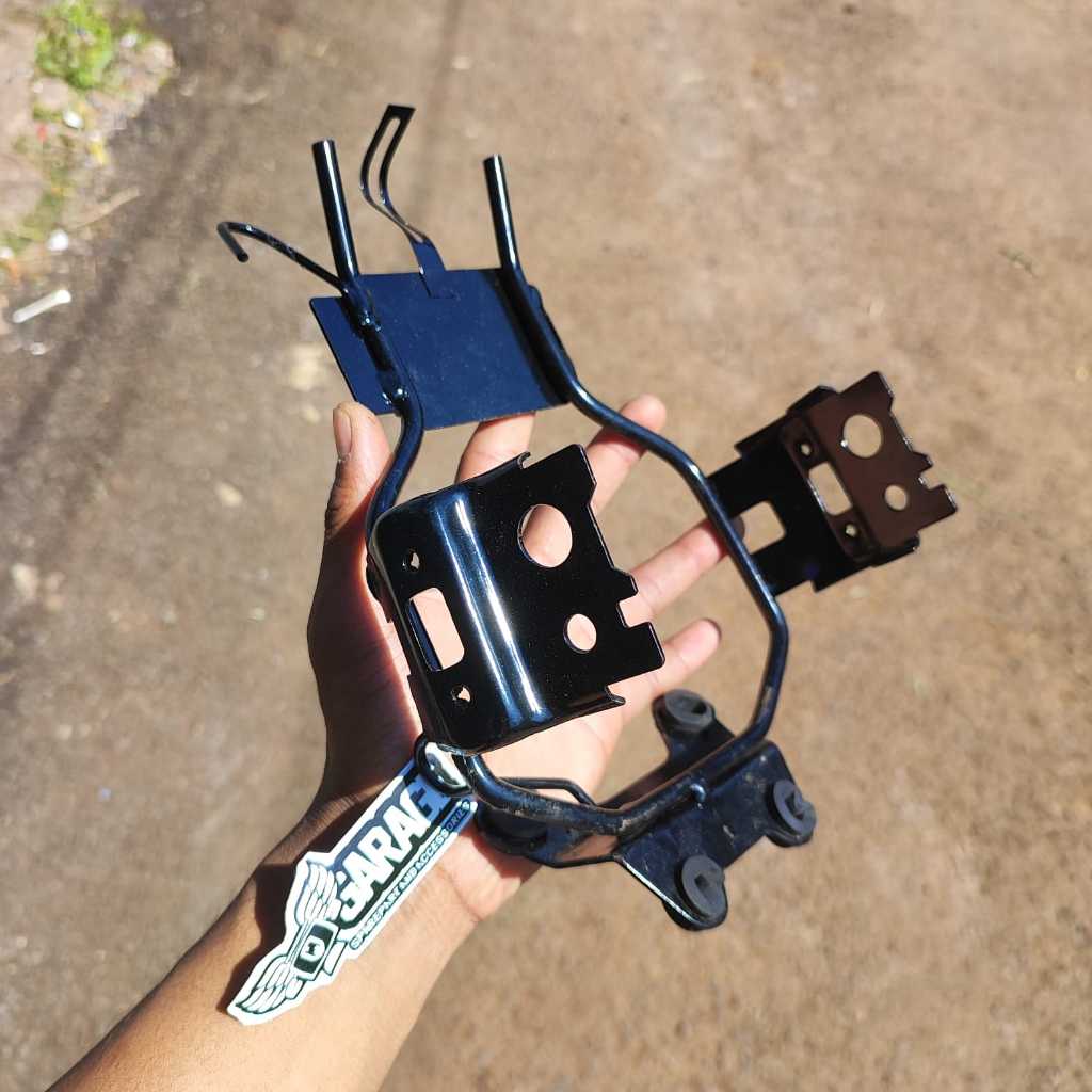 Braket Pangkon Lampu Depan GLPRO Plat besi dudukang lampu depan glpro breket kuping lampu GL pro neo