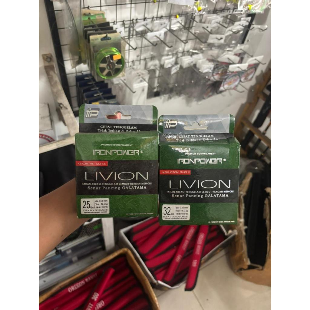 Senar Livion / Senar Iron Power / Senar Pancing Galatama / Senar Kuat / Senar Ulet