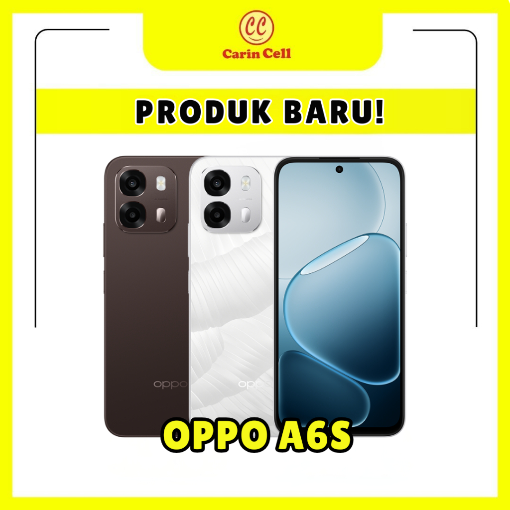 OPPO A6S RAM 8/128GB 4G GARANSI RESMI