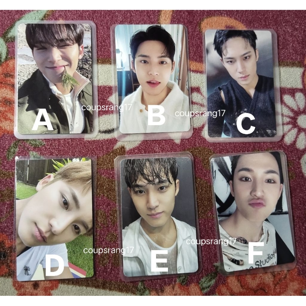 PHOTOCARD OFFICIAL SEVENTEEN MINGYU MBEK FTS MELET CARATLAND 17RH CXM STF CIMUMU DEAR