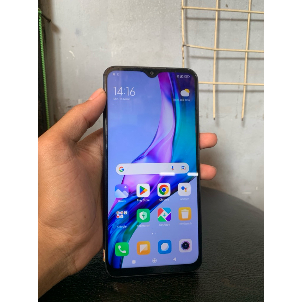 hp second siap pakai Redmi 9 4/64