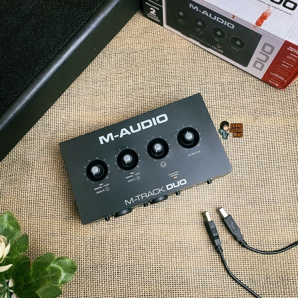 M Audio M Track Duo USB Audio Interface