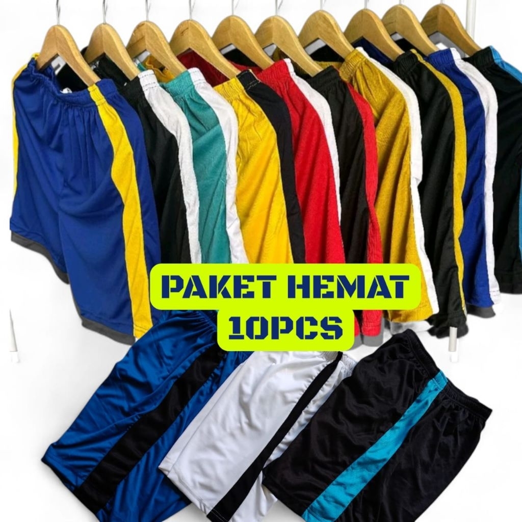 PAKET HEMAT 10PCS Celana kolor bola dewasa termurah/Celana kolor santai/kolor bola dewasa