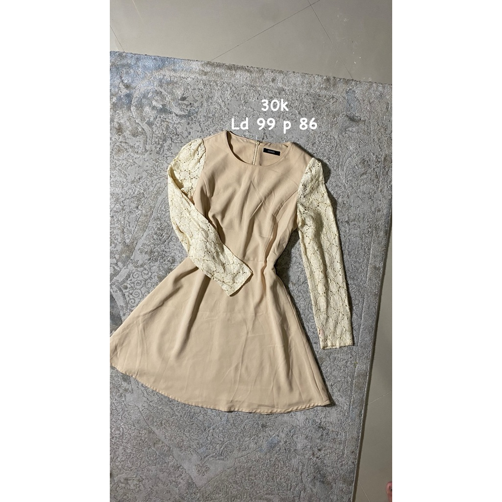 dress brokat premium atasan wanita