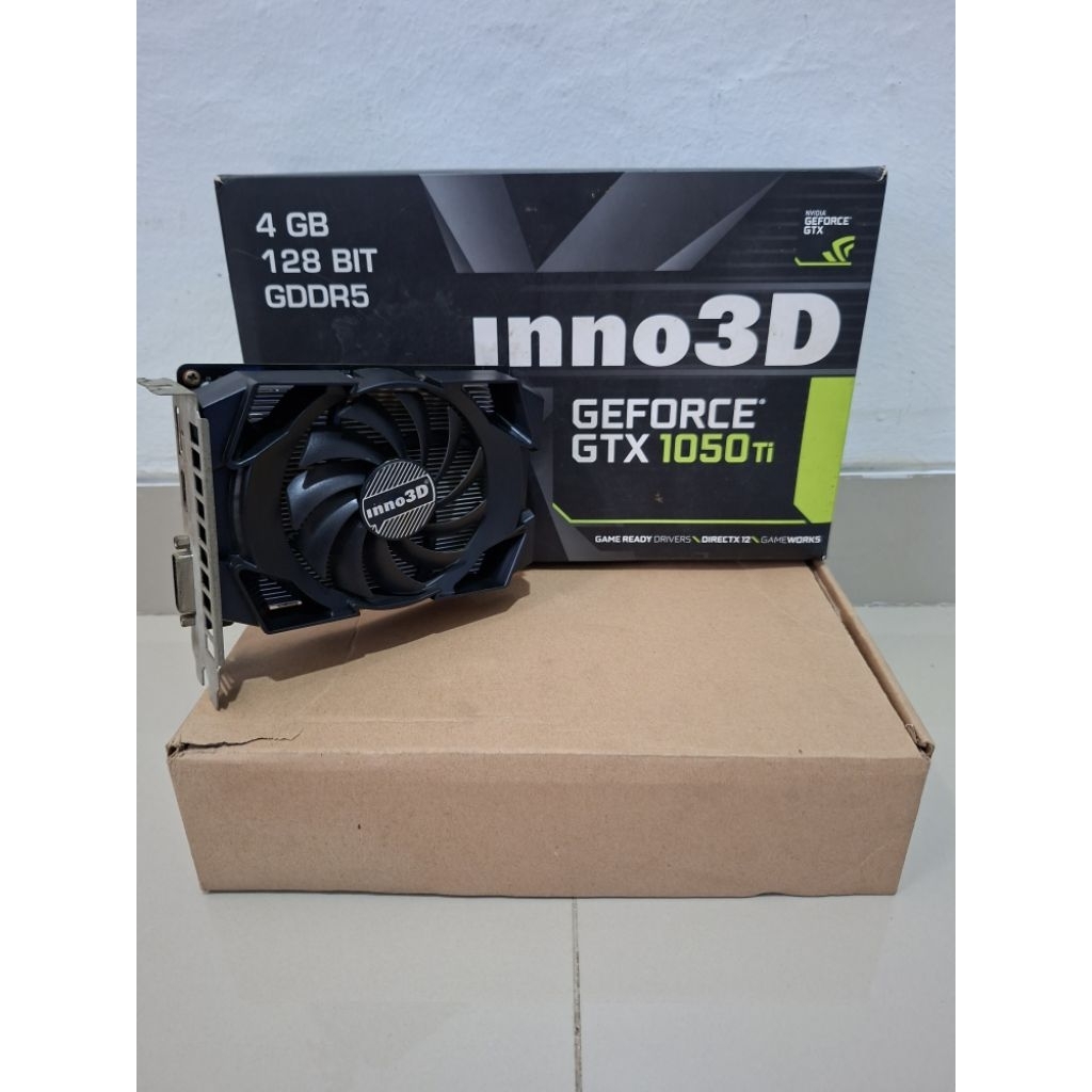 VGA CARD INNO 3D GTX1050TI 4GB 128BIT DDR5