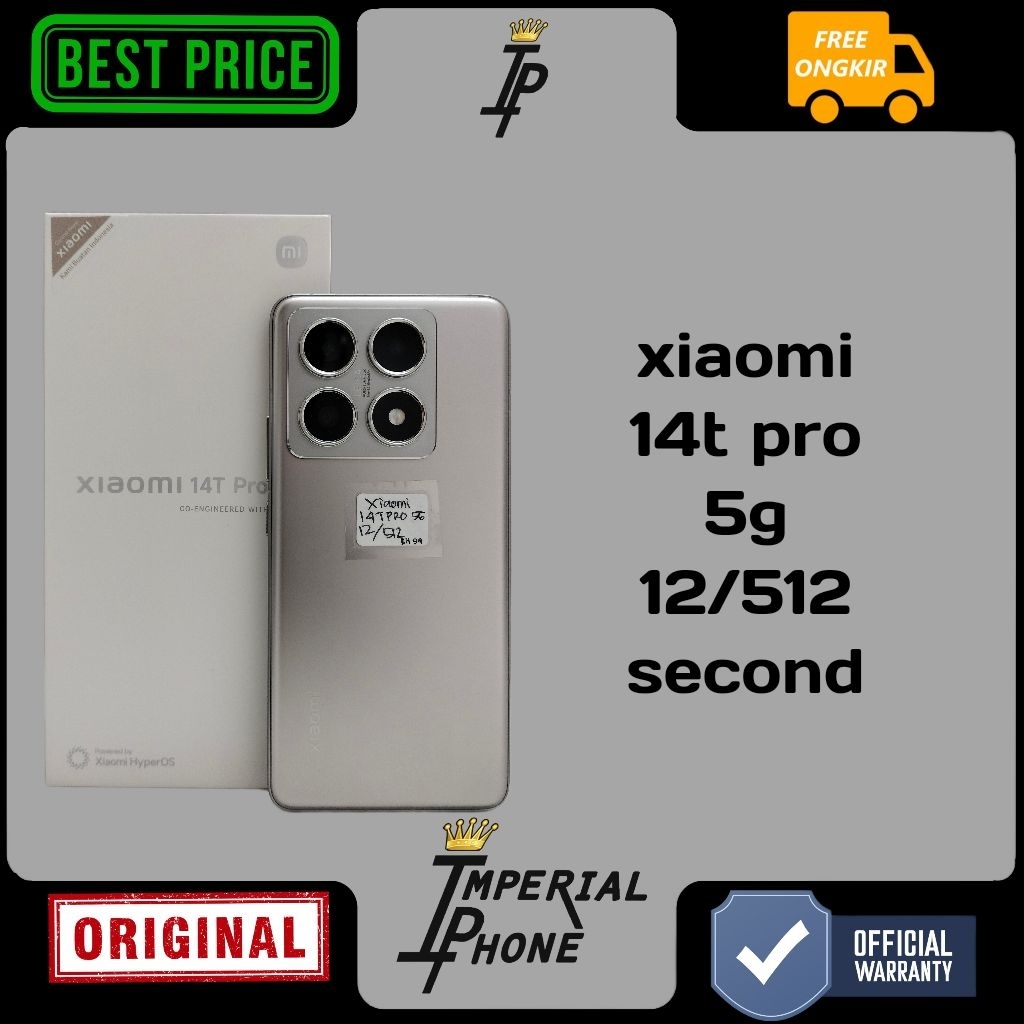 xiaomi 14T pro 5g 12/512 second