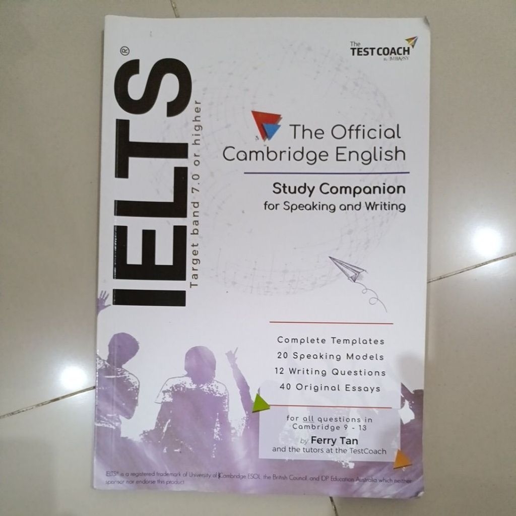 Buku IELTS ofc Cambridge English study companion