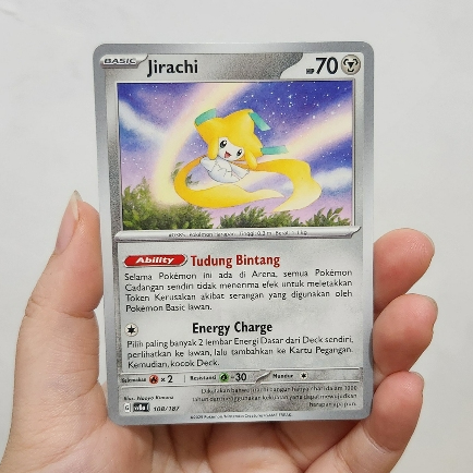 Kartu Pokemon TCG Indonesia - Jirachi #108