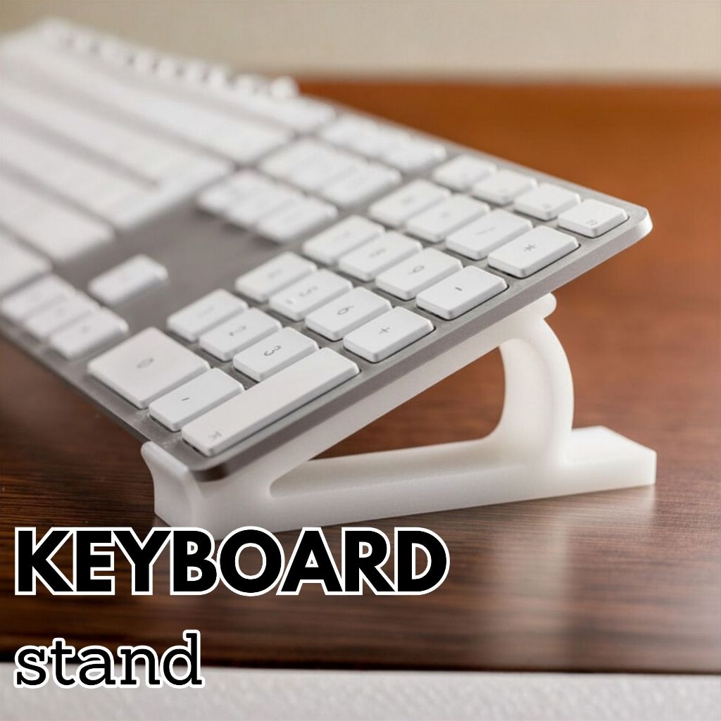Stand Keyboard Meja | Dudukan Keyboard Minimalis Organizer Workspace