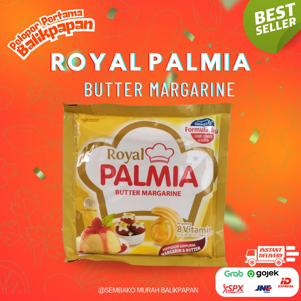 ROYAL PALMIA BUTTER MARGARINE 200 GRAM