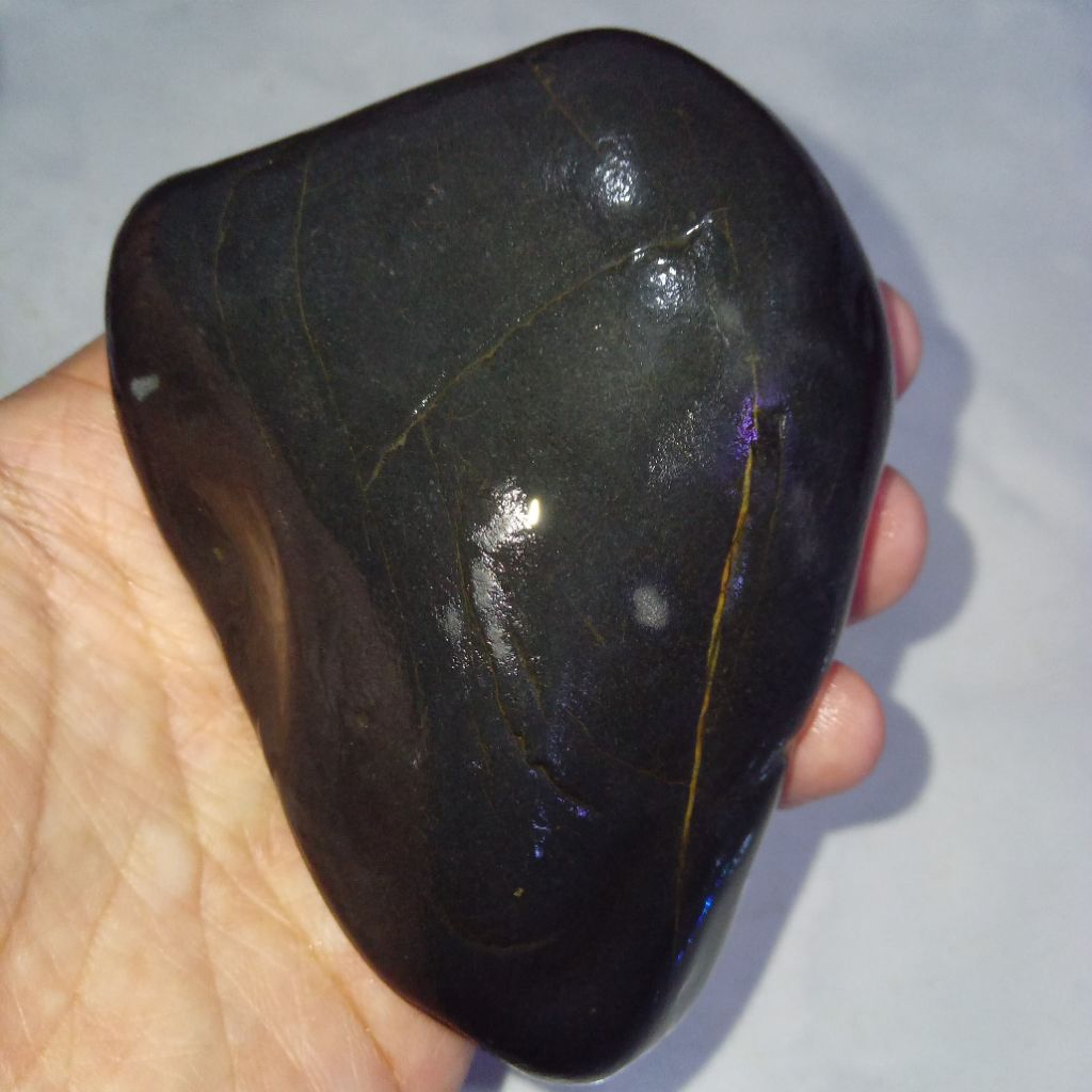Original Batu Petir Hitam Asli Sumatera Guna Penyembuhan & Pagar Diri