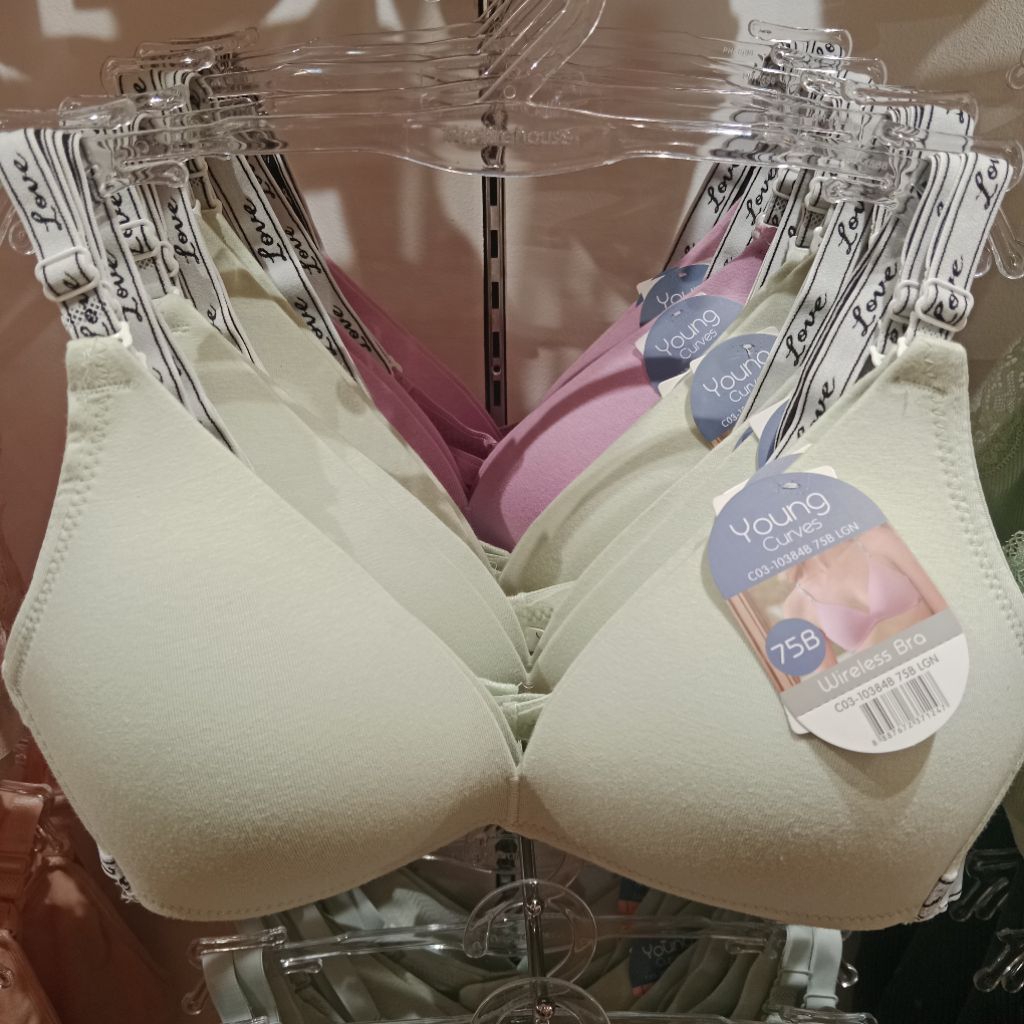 YOUNG CURVES BRA COTTON TANPA KAWAT (C03-10384)