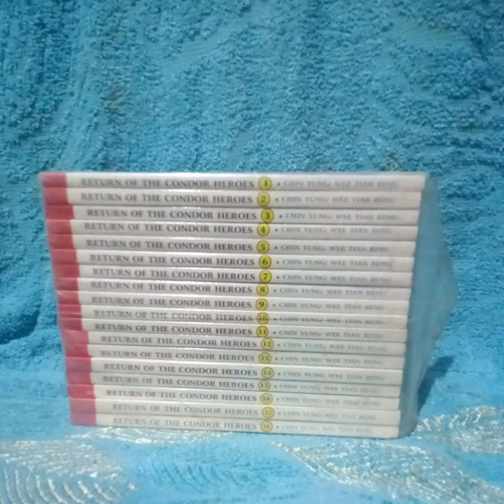 return of the condor heroes 18 buku