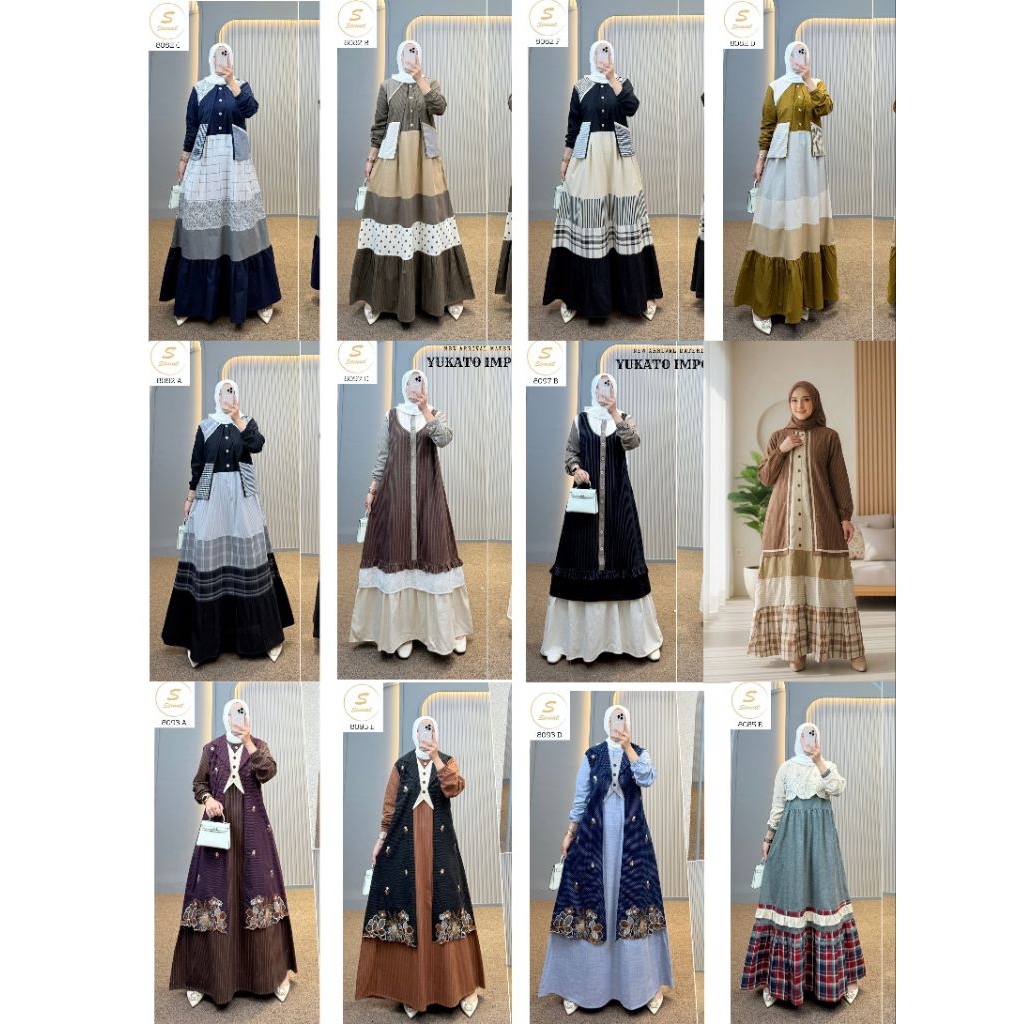 DRESS / GAMIS ORI SYAINA BY SEMUT