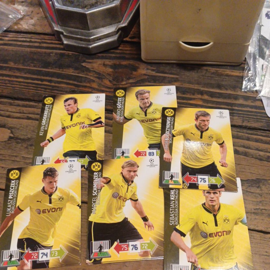 kartu bola panini xl adrenalyn ucl 2012/2013 Borrusia Dortmund base card