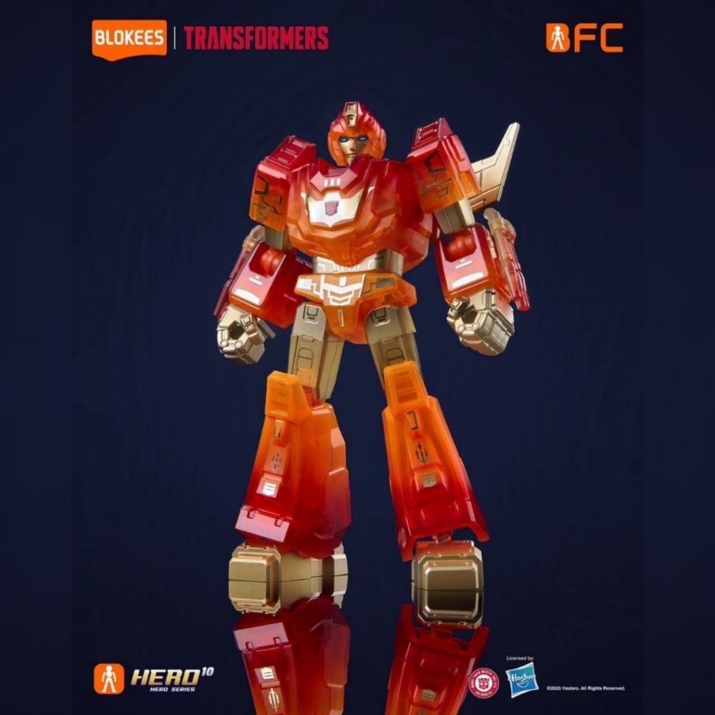 Blokees transformers Hot Rod exclusive BFC