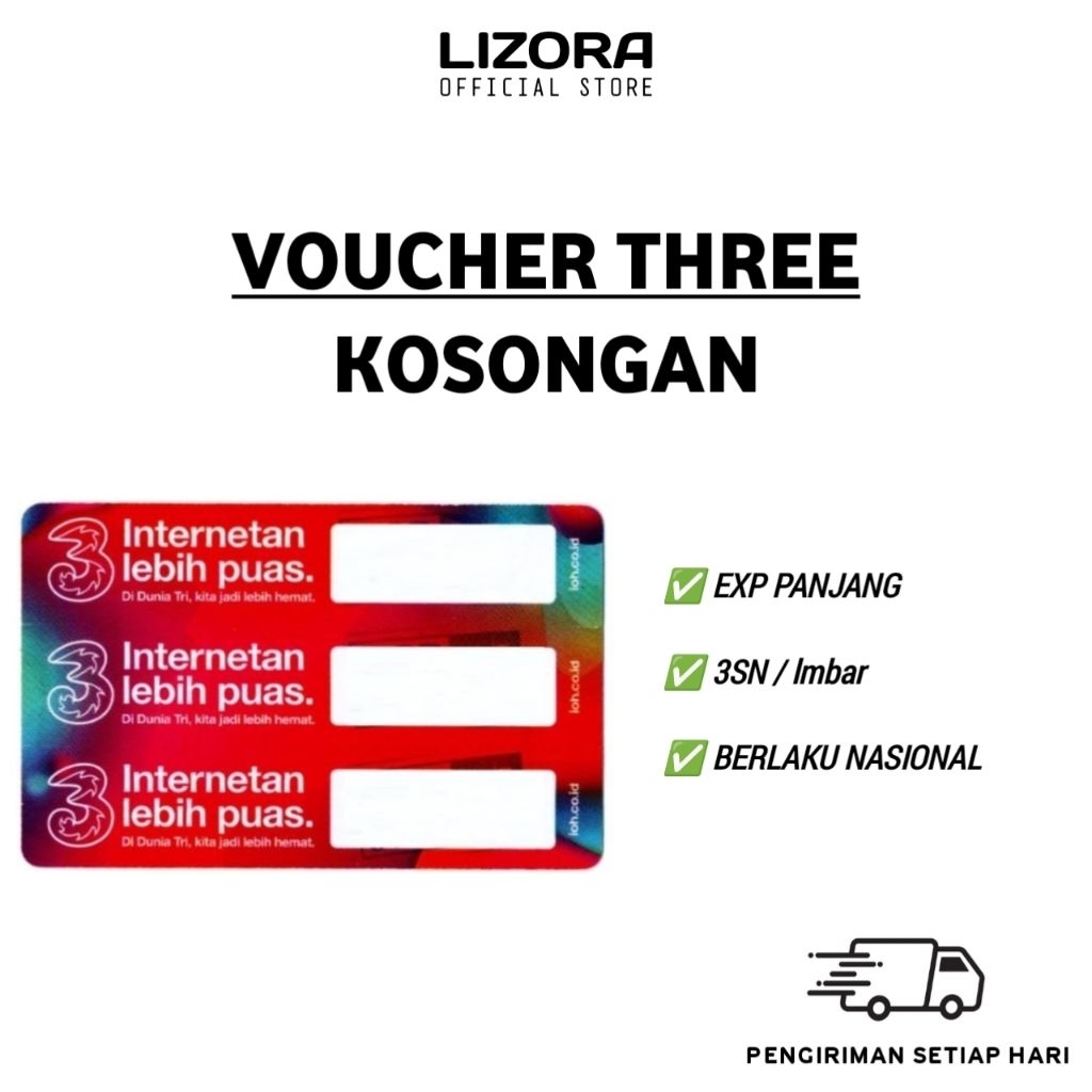 Voucher kosong Tri Nasional