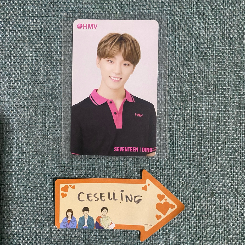 SEVENTEEN - Dino HMV New Year Campaign Uniform Indomaret Photocard