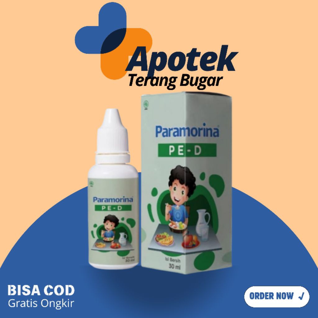 ORIGINAL PARAMORINA PE-D TETES UNTUK NAFSU MAKAN ANAK