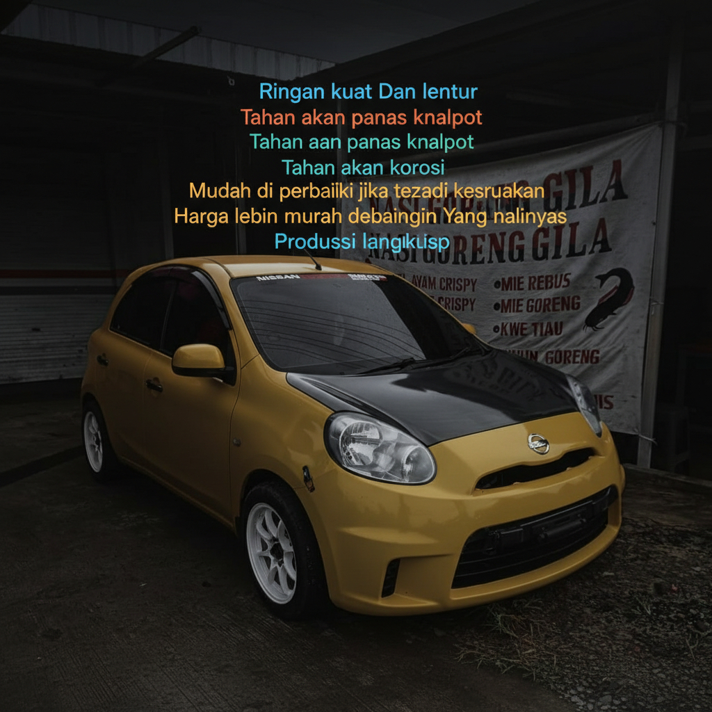bemper nissan march autech body kit march autech bodykit march