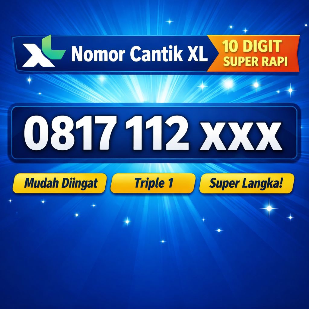 NOMOR CANTIK 10 DIGIT XL BERLAKU SELURUH INDONESIA
