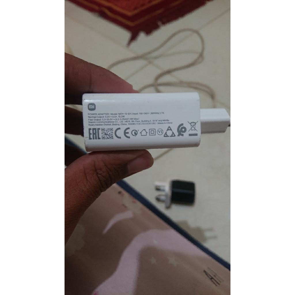 kepala charger xiaomi 67 watt original copotan hp