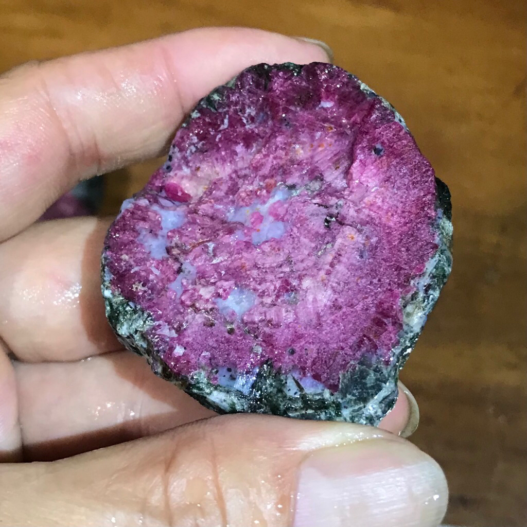 Ruby Zoisite Tanzania / Rubi Tanzania 3 pcs