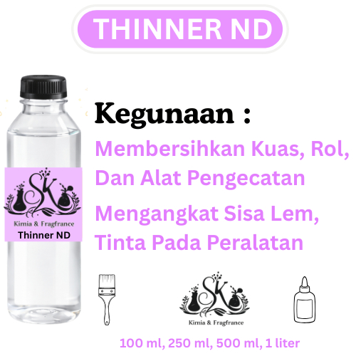 Thinner ND/ Thinner ND Super / Thinner Serba guna / Tinner ND / Tiner ND / Solvent Cat