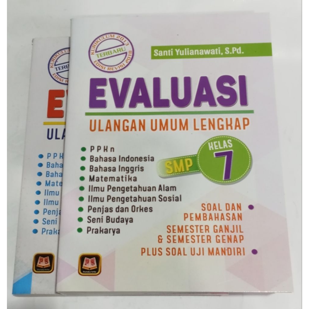 Evaluasi Ulangan Umum Lengkap SMP Kelas 7