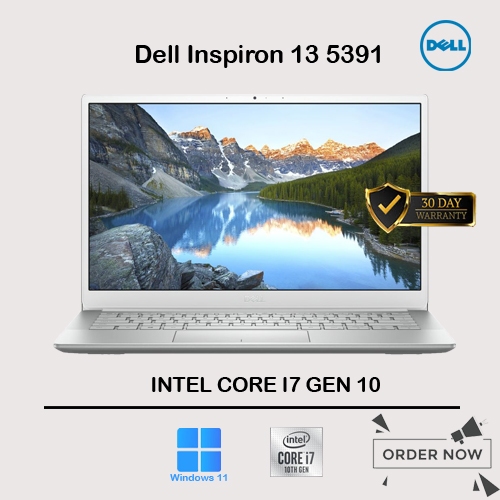 LAPTOP DELL INSPIRON 5391 / CORE I7 GEN 10 / VGA NVIDIA MX250