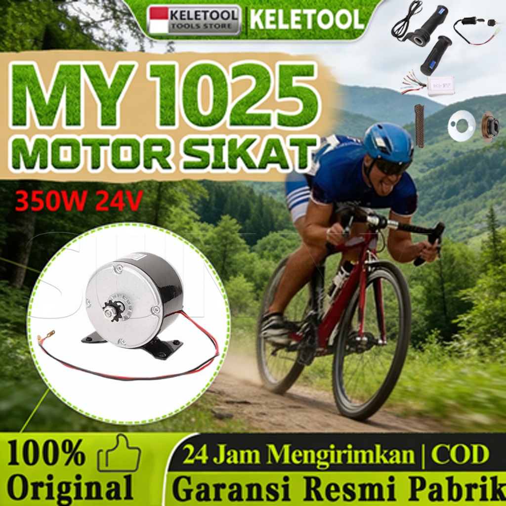 24V 250W DC High-Speed Brush Motor Electric Bicycle Conversion Kit For DIY Electric Scooter Engine H