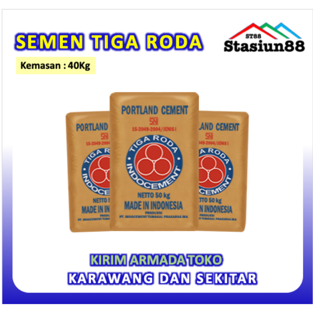 Semen Tiga Roda 40Kg
