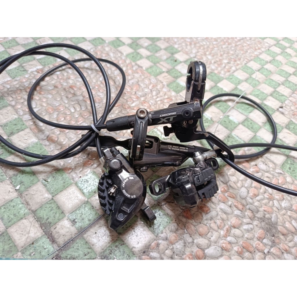 Brake set Shimano Deore XT M8100 Icetech MTB hybrid seli