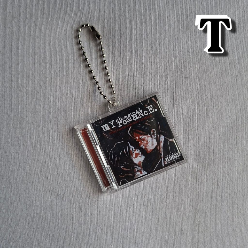 Keychain Cd Album My Chemical Romance Nfc Three Cheers for Sweet Revenge